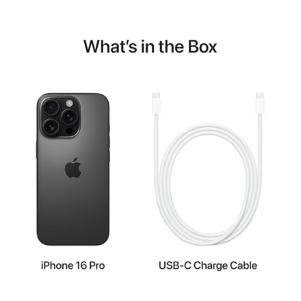 iPhone 16 Pro 256 GB: 5G Mobile Phone with Camera Control, 4K 120 fps Dolby Vision and a Huge Leap in Battery Life. Works with AirPods; Black Titanium - Image 4