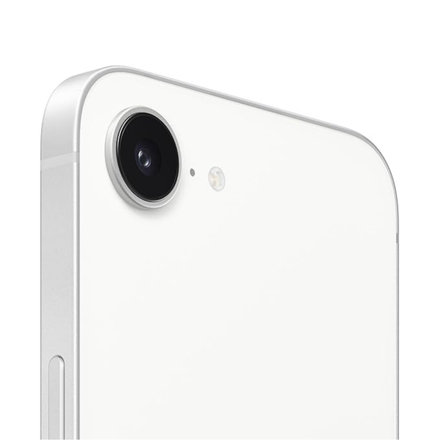 iPhone 16e 128 GB: Built for Apple Intelligence, A18 Chip, Supersized Battery Life, 48MP Fusion. Camera, 15.40 cm (6.1″) Super Retina XDR Display; White - Image 3