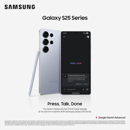 Samsung Galaxy S25 Ultra 5G AI Smartphone (Titanium Black, 12GB RAM, 256GB Storage), 200MP Camera, S Pen Included, Long Battery Life - Image 2