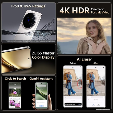 Vivo X200 Pro 5G (Cosmos Black, 16GB RAM, 512GB Storage) with No Cost EMI/Additional Exchange Offers - Image 4