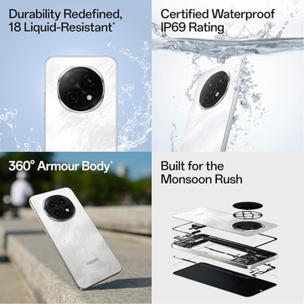 OPPO F29 Pro 5G (Marble White, 8GB RAM, 256GB Storage) with No Cost EMI/Additional Exchange Offers - Image 4